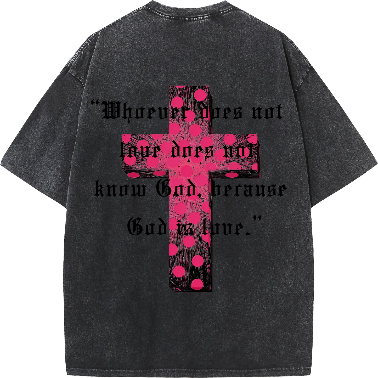 ✨ Love & Faith Statement Cross T-Shirt - Bold Inspiration for Every Day ✨