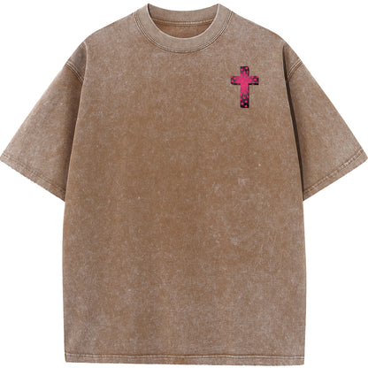 ✨ Love & Faith Statement Cross T-Shirt - Bold Inspiration for Every Day ✨