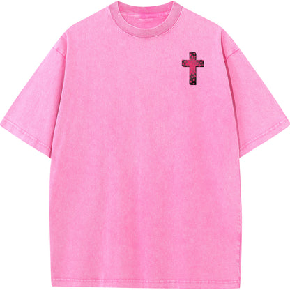✨ Love & Faith Statement Cross T-Shirt - Bold Inspiration for Every Day ✨