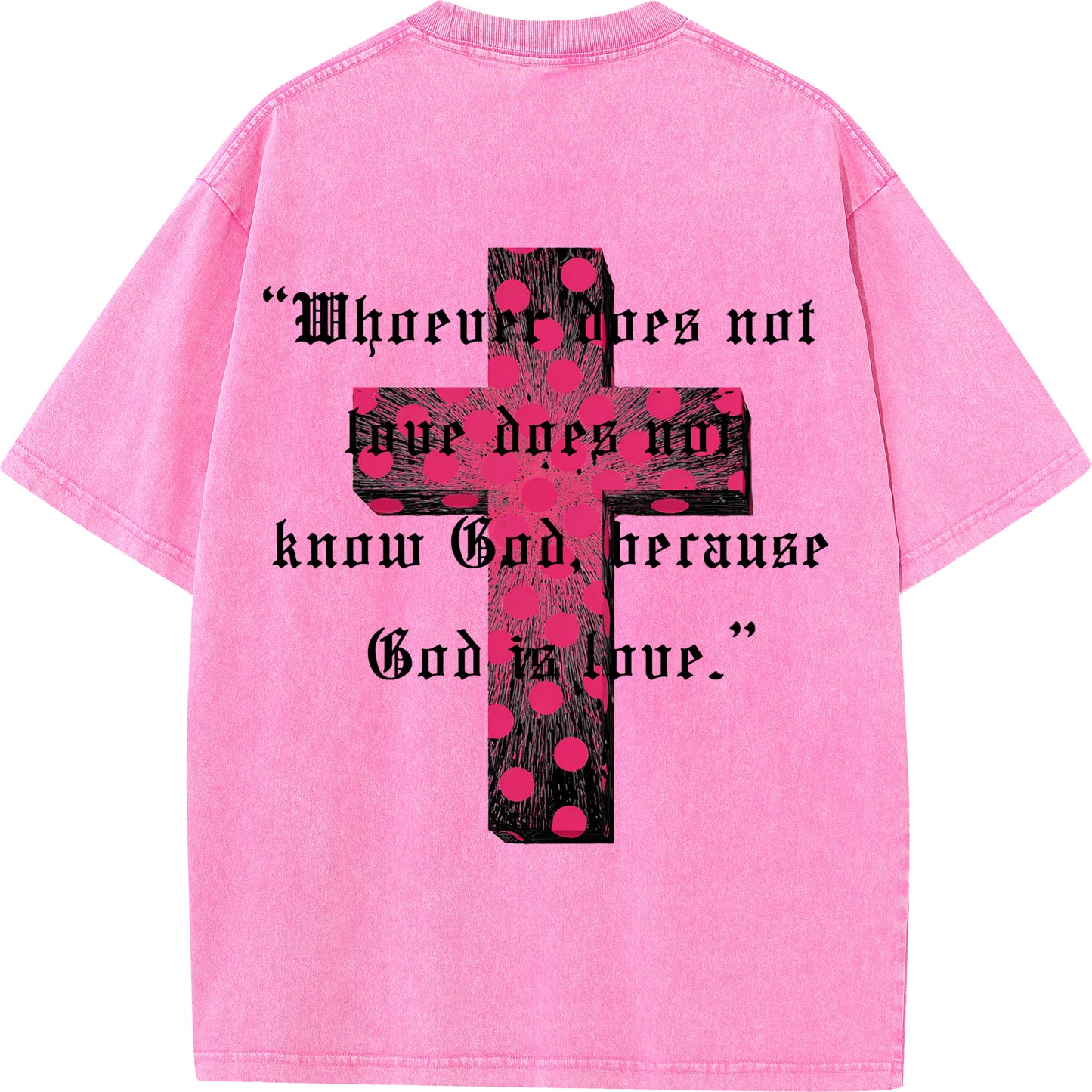 ✨ Love & Faith Statement Cross T-Shirt - Bold Inspiration for Every Day ✨