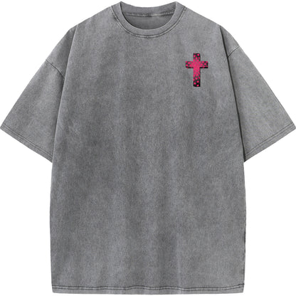 ✨ Love & Faith Statement Cross T-Shirt - Bold Inspiration for Every Day ✨