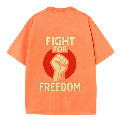 Fight for Freedom Vintage Graphic Tee