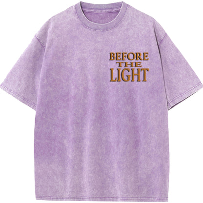 "Before The Light, There Is Prayer" Vintage Christian Graphic Tee