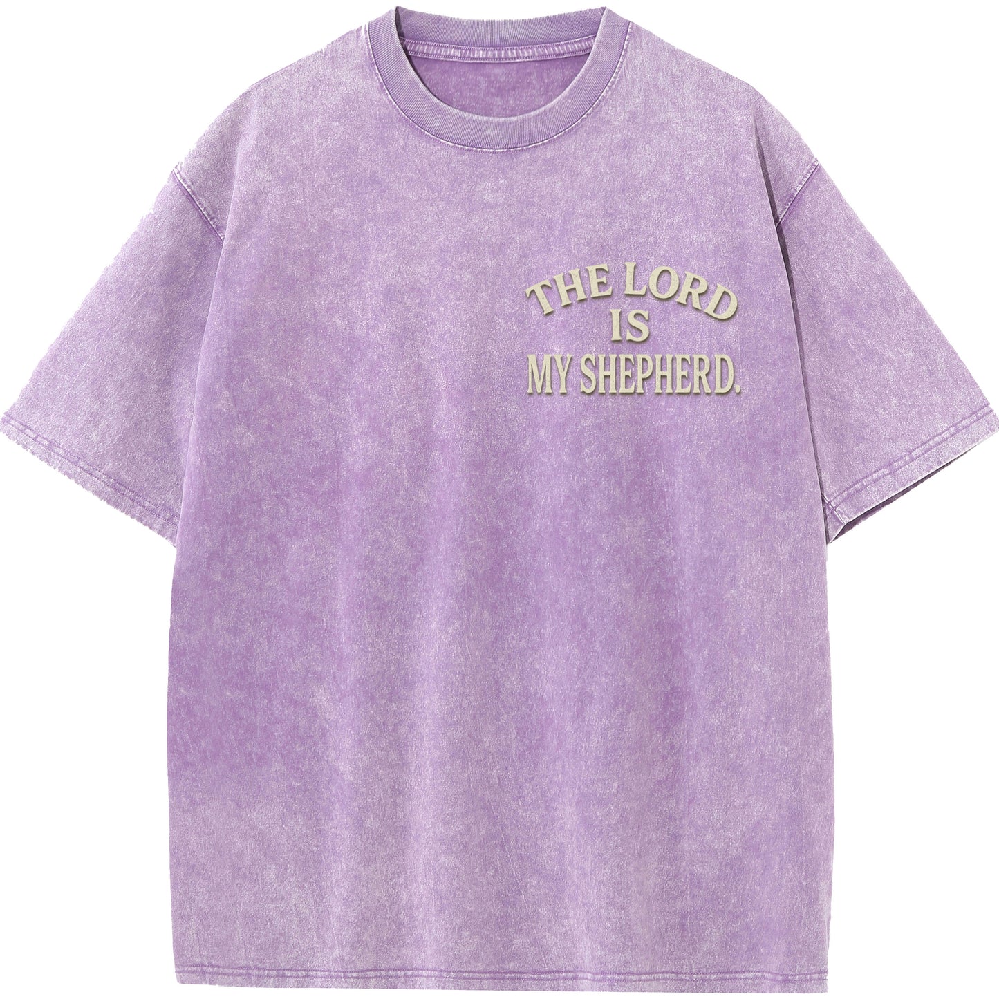 "The Lord Is My Shepherd" Vintage Psalm 23 Christian Tee