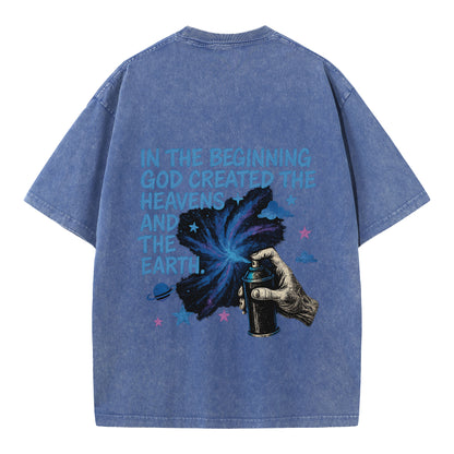 🌌 Cosmic Creation T-Shirt - Embrace the Universe in Style 🌌