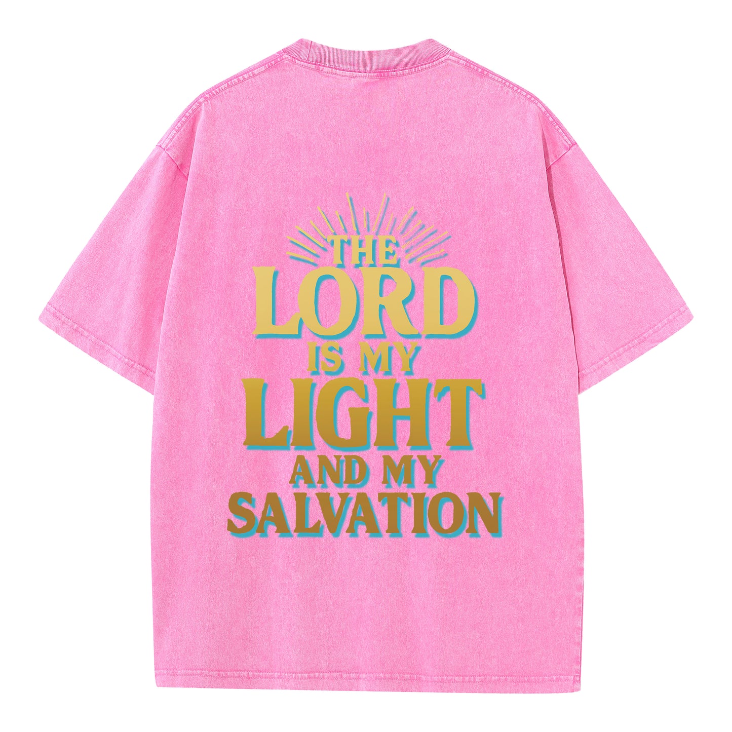 🌟 The Lord is My Light T-Shirt - Shine Bright with Faith 🌟