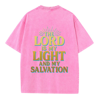 🌟 The Lord is My Light T-Shirt - Shine Bright with Faith 🌟
