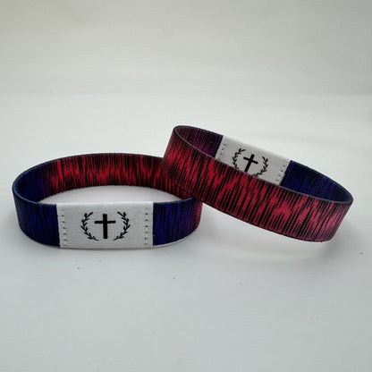 AmenLink™ – Personalized Voice & Scripture NFC Blessing Bracelets (6-Pack)