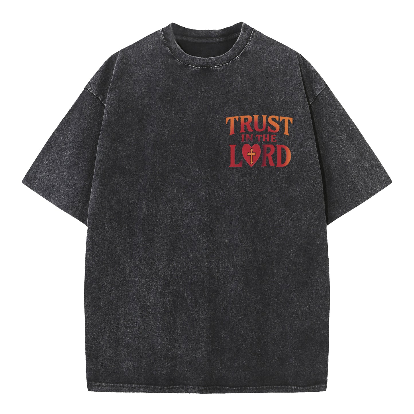 ✨ Trust in the Lord Heartfelt T-Shirt - Wear Your Faith Boldly ✨