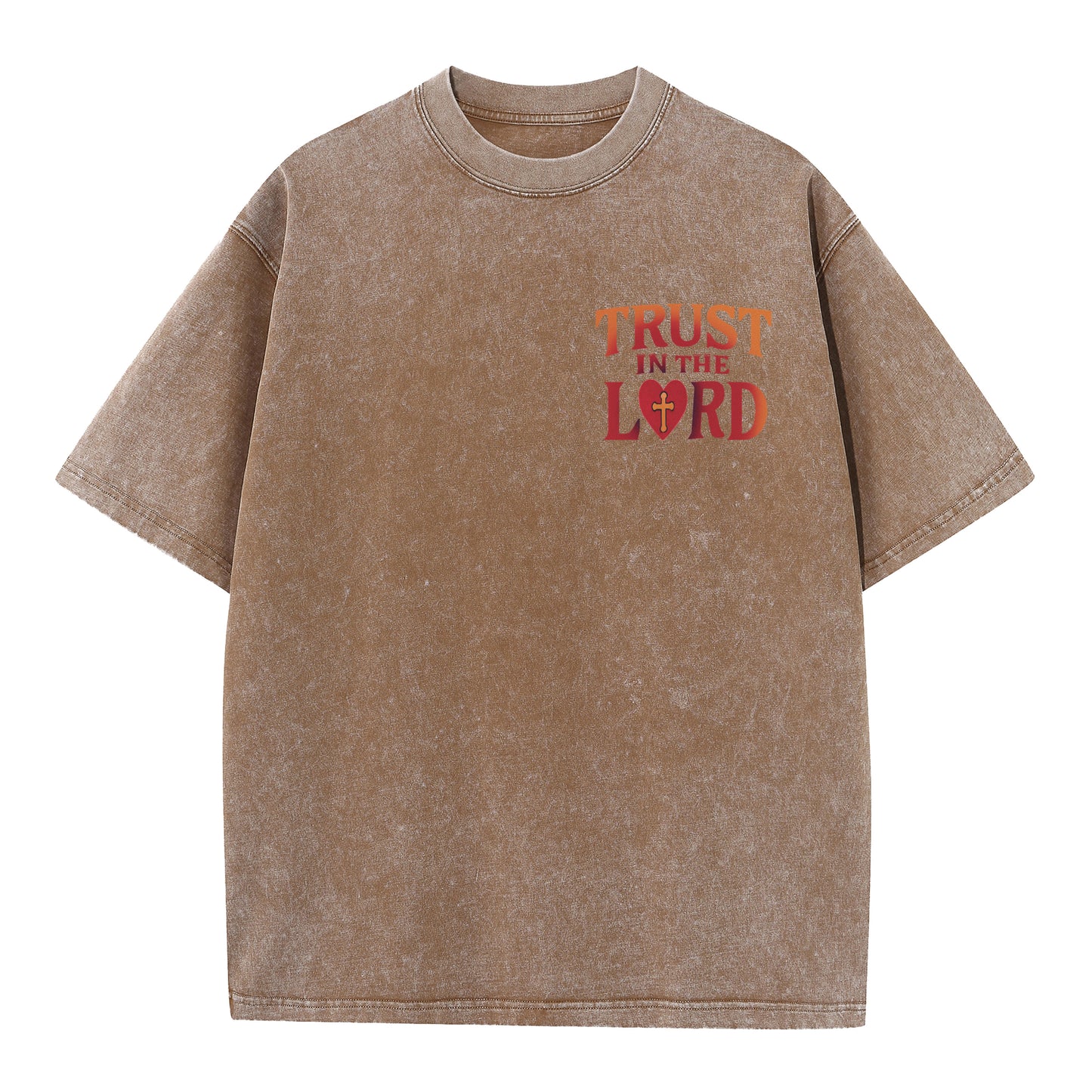 ✨ Trust in the Lord Heartfelt T-Shirt - Wear Your Faith Boldly ✨
