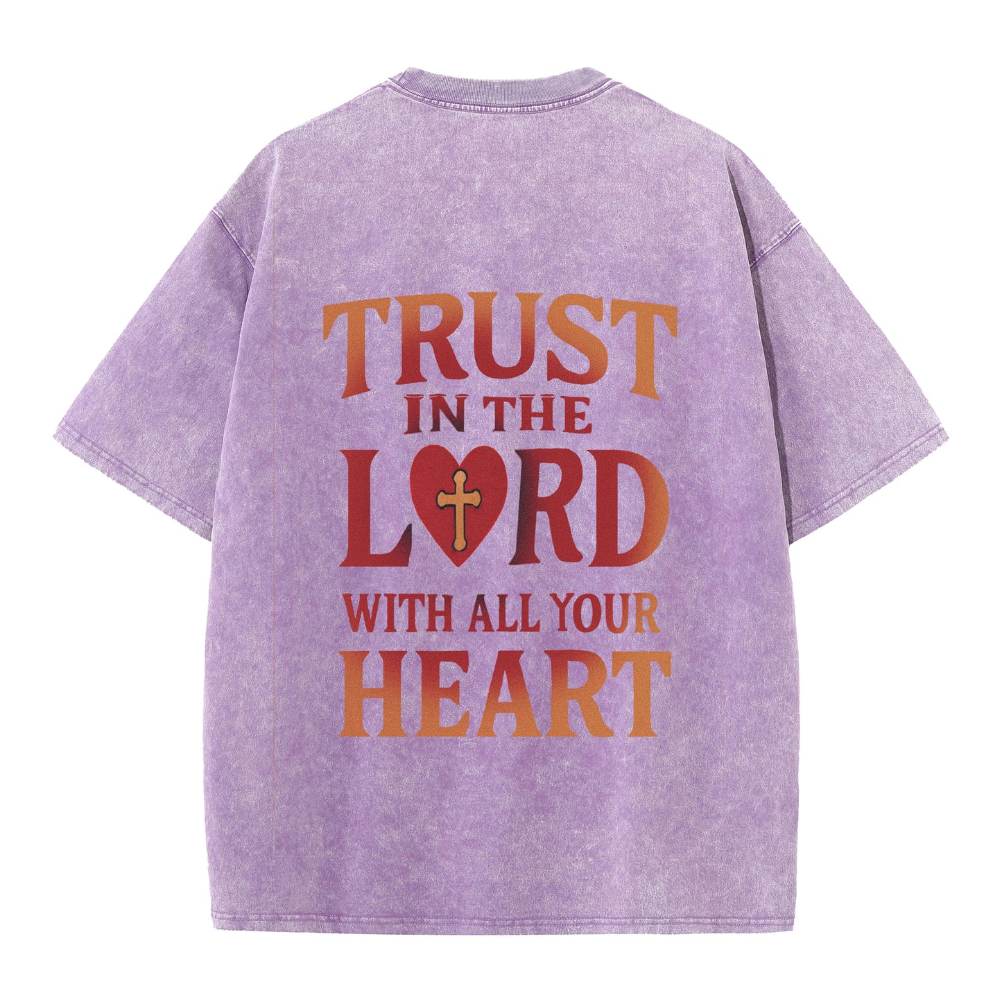 ✨ Trust in the Lord Heartfelt T-Shirt - Wear Your Faith Boldly ✨