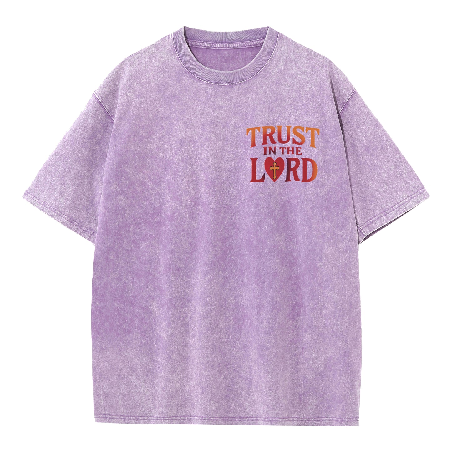 ✨ Trust in the Lord Heartfelt T-Shirt - Wear Your Faith Boldly ✨