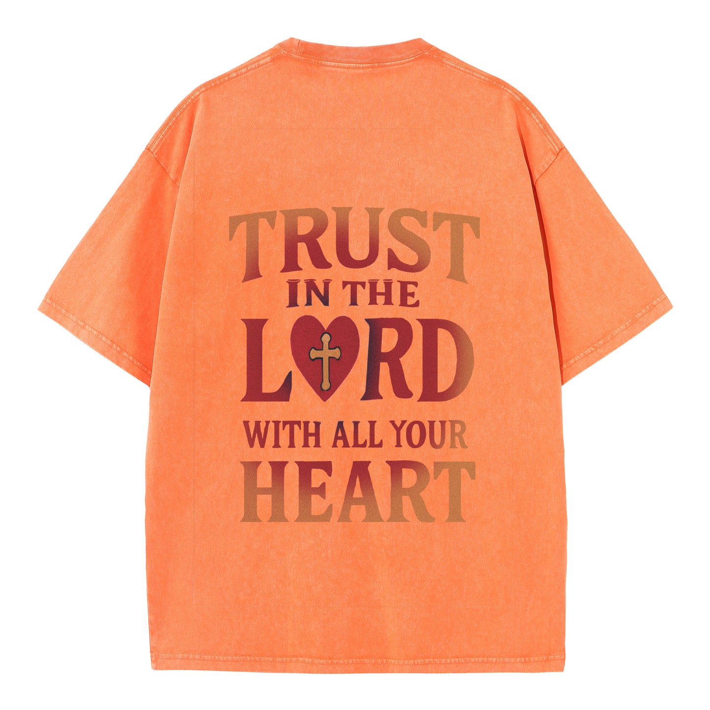 ✨ Trust in the Lord Heartfelt T-Shirt - Wear Your Faith Boldly ✨