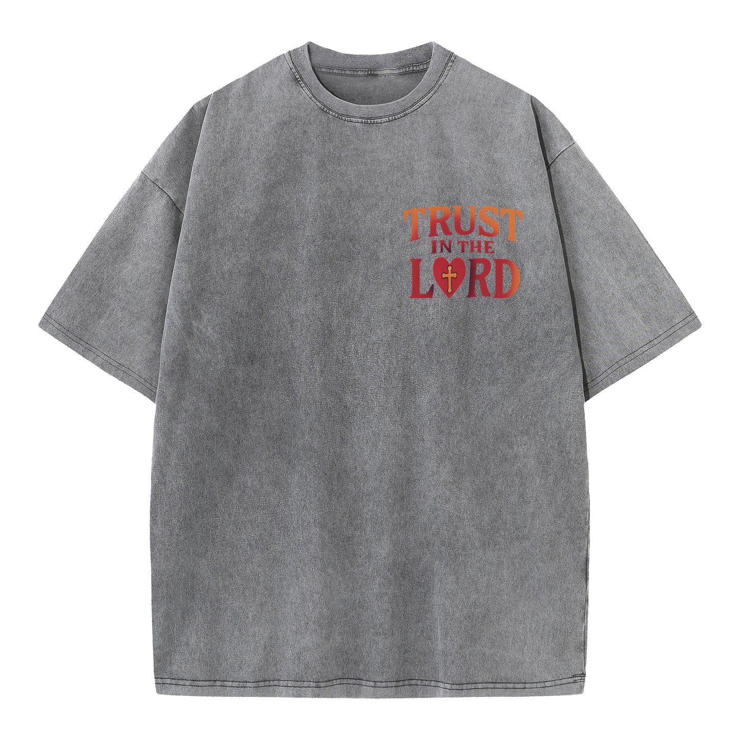 ✨ Trust in the Lord Heartfelt T-Shirt - Wear Your Faith Boldly ✨