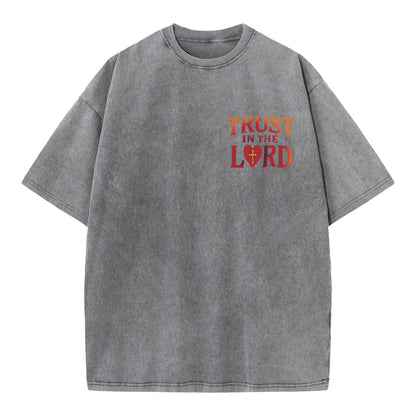 ✨ Trust in the Lord Heartfelt T-Shirt - Wear Your Faith Boldly ✨