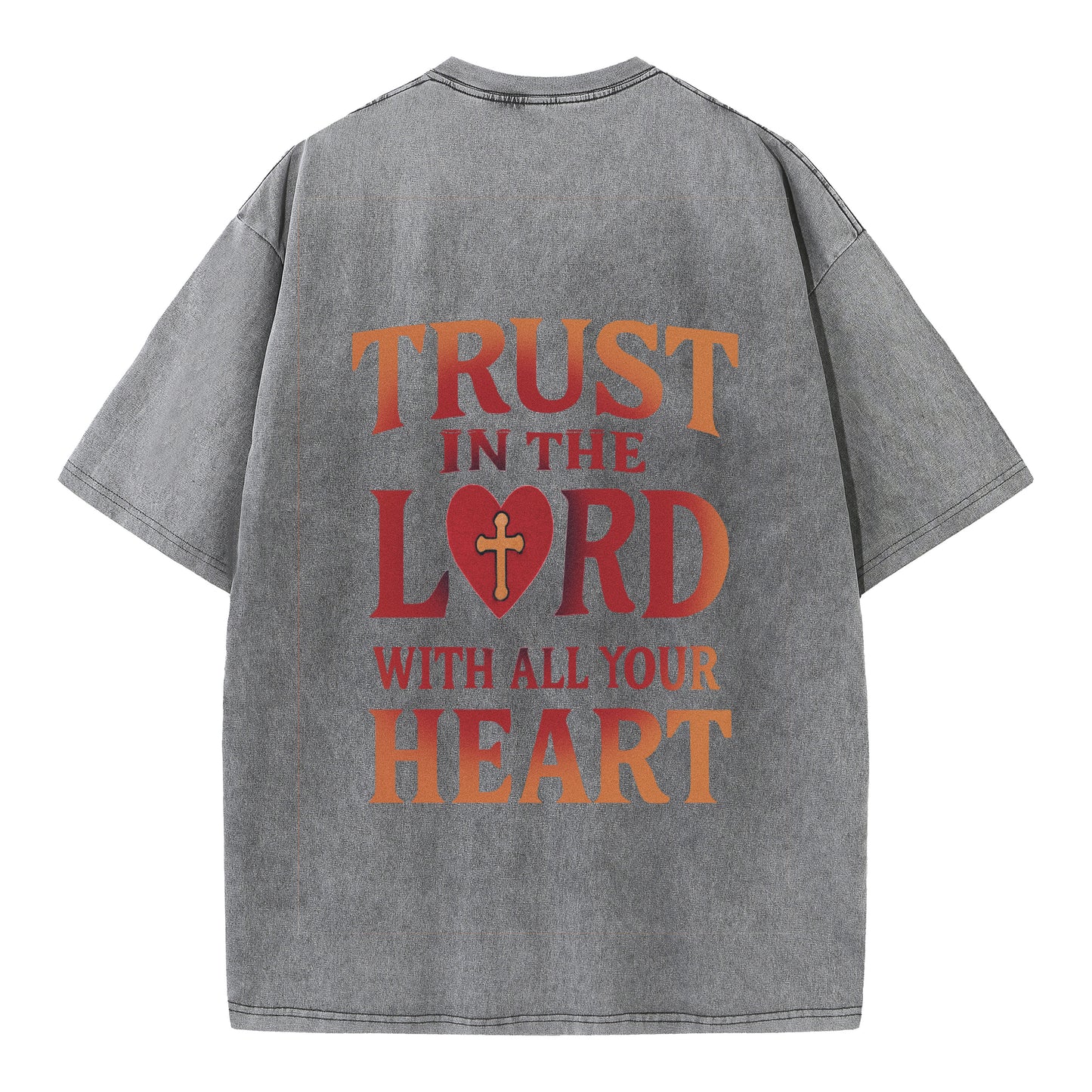 ✨ Trust in the Lord Heartfelt T-Shirt - Wear Your Faith Boldly ✨