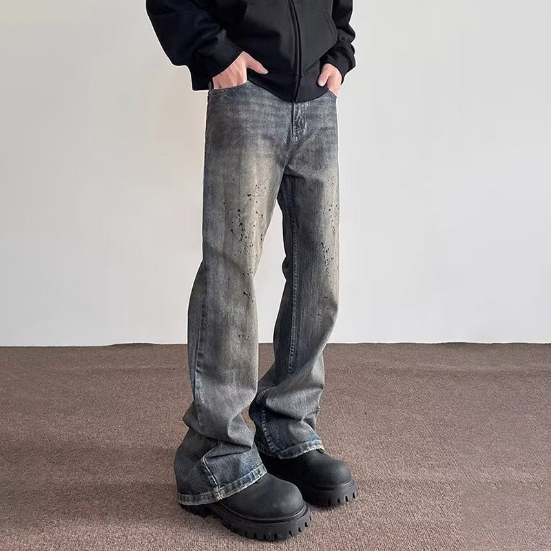 High Street Ins Splash Ink Slimming Jeans - Blavra