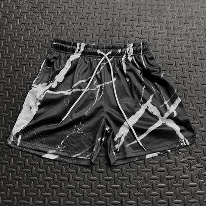 Blavra Unisex Stylish Graphic Casual Street Mesh Shorts - Blavra