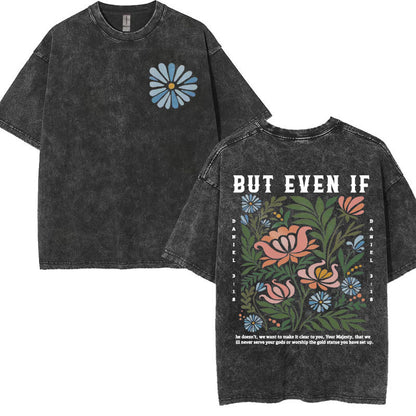 Christian Graphic T-Shirt Collection – Vintage Washed Oversized Faith Tees