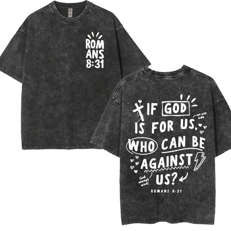 Christian Graphic T-Shirt Collection – Vintage Washed Oversized Faith Tees