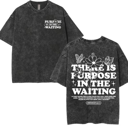 Christian Graphic T-Shirt Collection – Vintage Washed Oversized Faith Tees