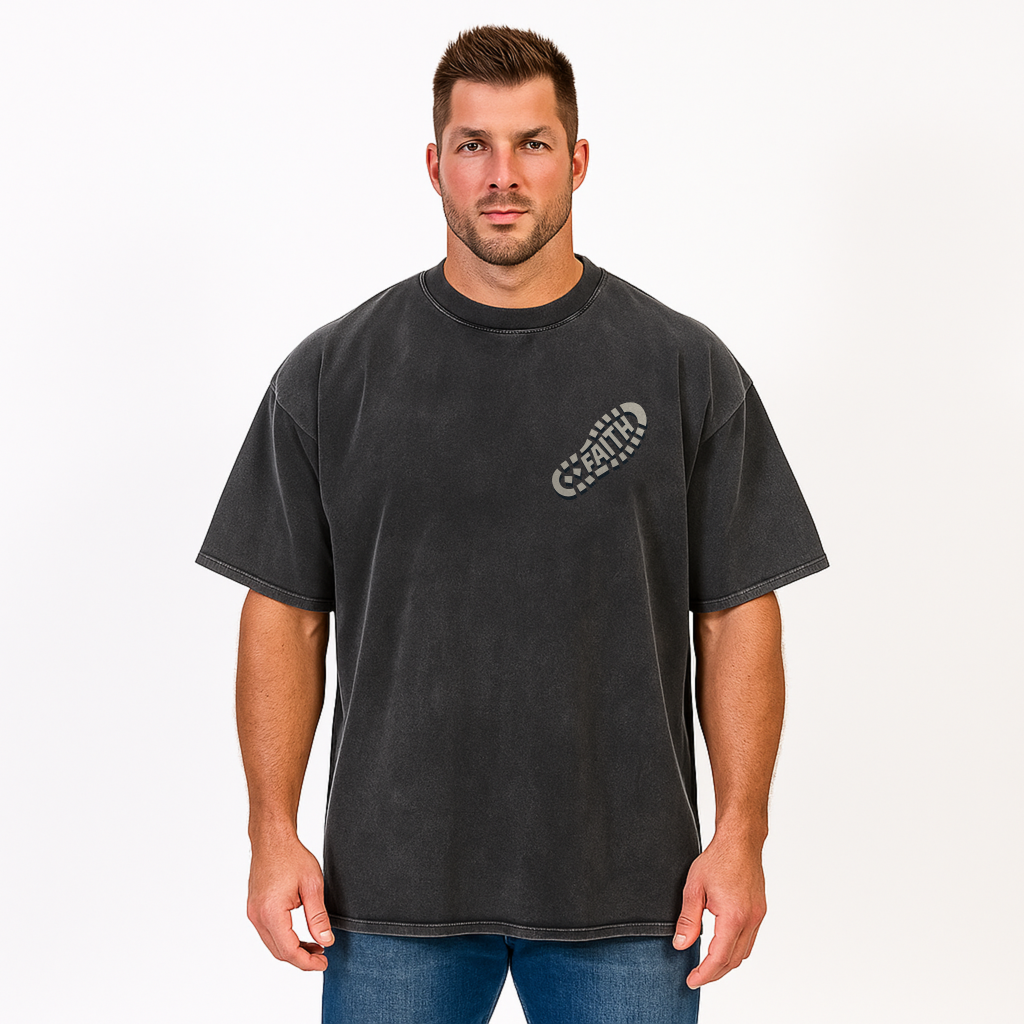 City Walker Oversized Vintage Streetwear Tee - 2