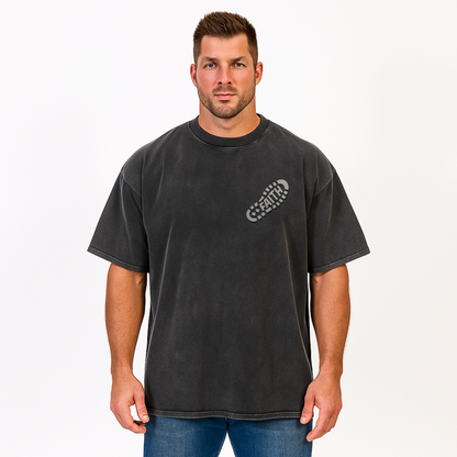 City Walker Oversized Vintage Streetwear Tee - 2