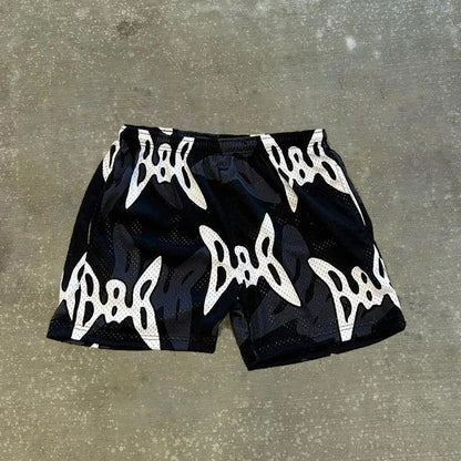Blavra Street 888 Camouflage Mesh Shorts