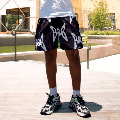 Blavra Street 888 Camouflage Mesh Shorts