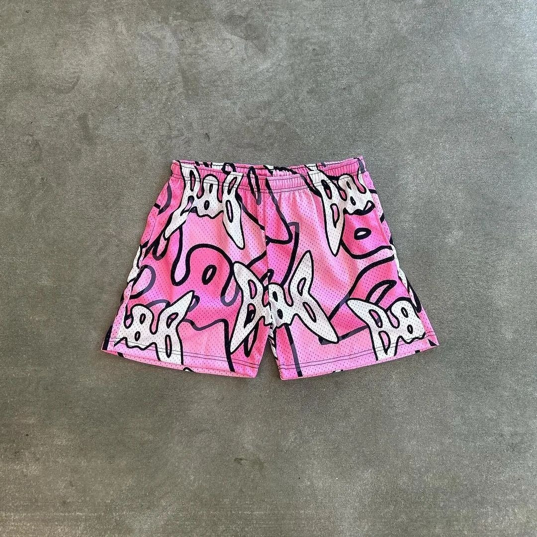 Blavra Street 888 Camouflage Mesh Shorts